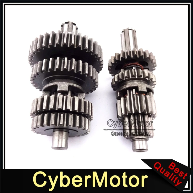 Основной вал коробки передач YX110 YX125 для китайского питбайка YX 110cc 125cc|transmission gear