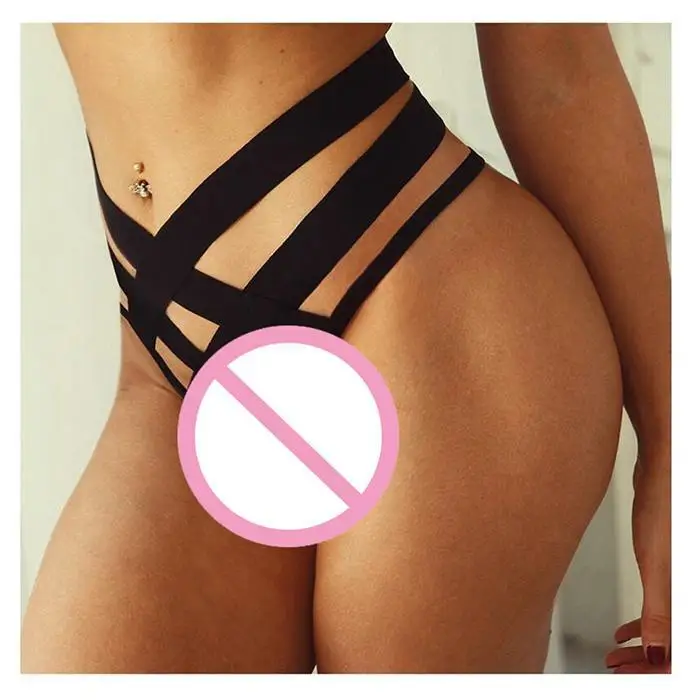 Sexy Lingerie Women Thongs And G Strings Panties Underwear Lace Bow Briefs Erotic Transparent | Тематическая одежда и