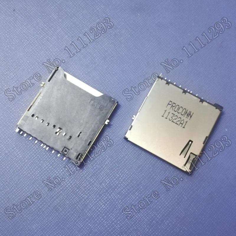 5 шт./лот разъем слота для SD карты Sony Vaio VPCEF Series PCG 71511M 71511L etc Laptop card reader|Соединители| |