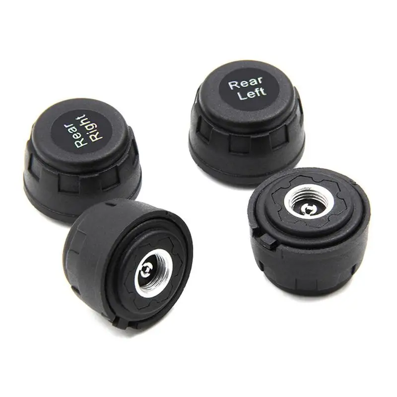 

Car Sensor TPMS Cigarette Lighter Car Tire Pressure Monitor External LCD 4 Wireless Monitoring Tire Sensor