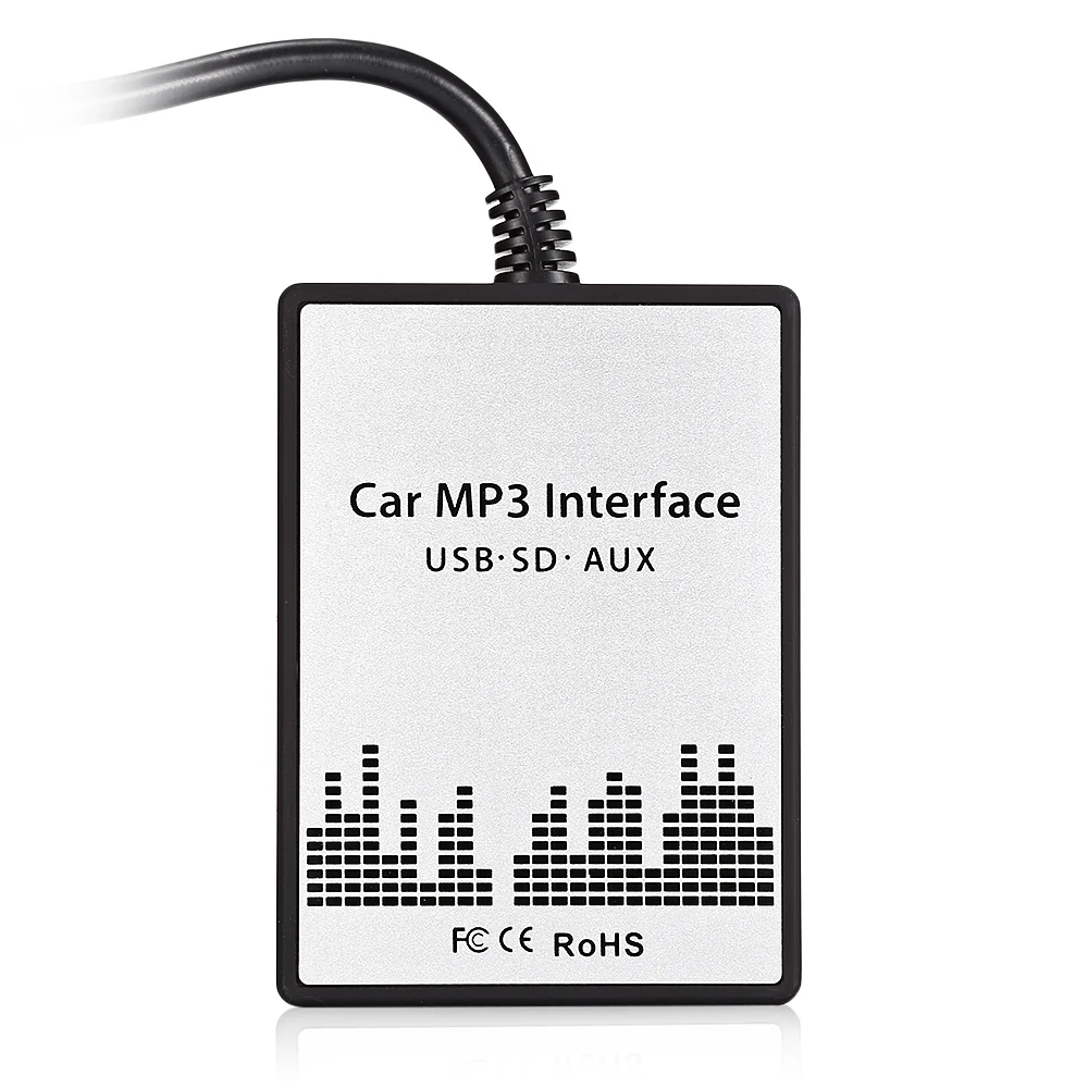 DC 12 V Автомобильный MP3 плеер радио Интерфейс адаптер для Ford Поддержка USB флэш карты