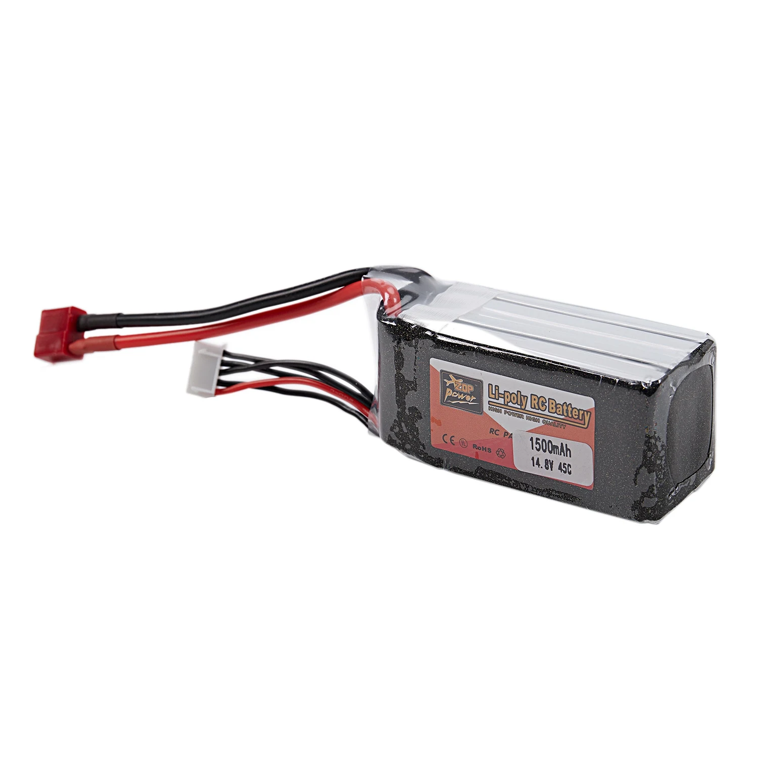 ZOP POWER 14.8V 1500Mah 45C 4S 1P Lipo Battery Xt60 Plug Rechargeable For Rc Racing Drone Quadcopter Helicopter Car Boat | Электроника