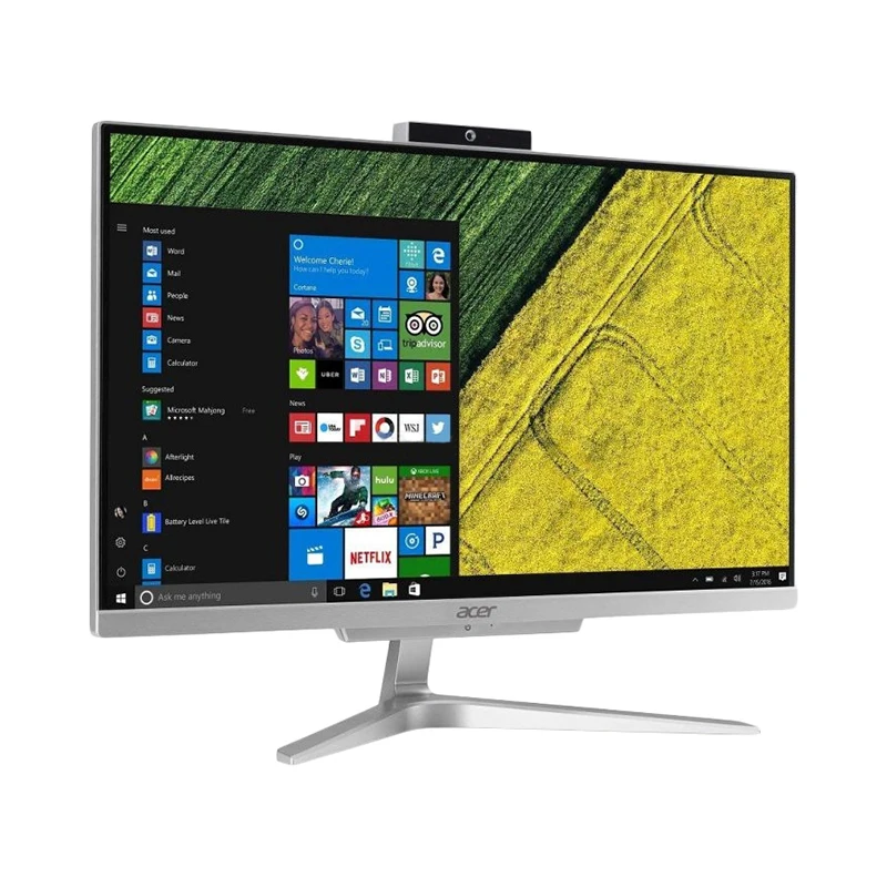 Моноблок Acer Aspire C22-865 21.5"/i5 8250U/8Gb/1Tb/UHDG 620/CR/WF/BT/65W/Win10/серебристый (DQ.BBSER.002) |
