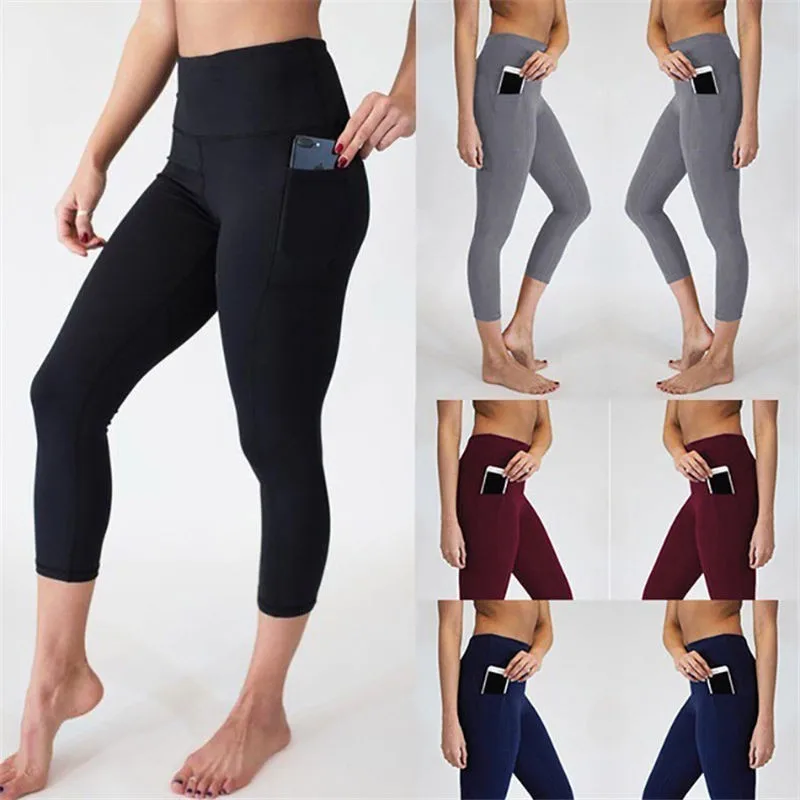 Леггинсы с эффектом пуш ап однотонные для йоги формирующие форму высокие