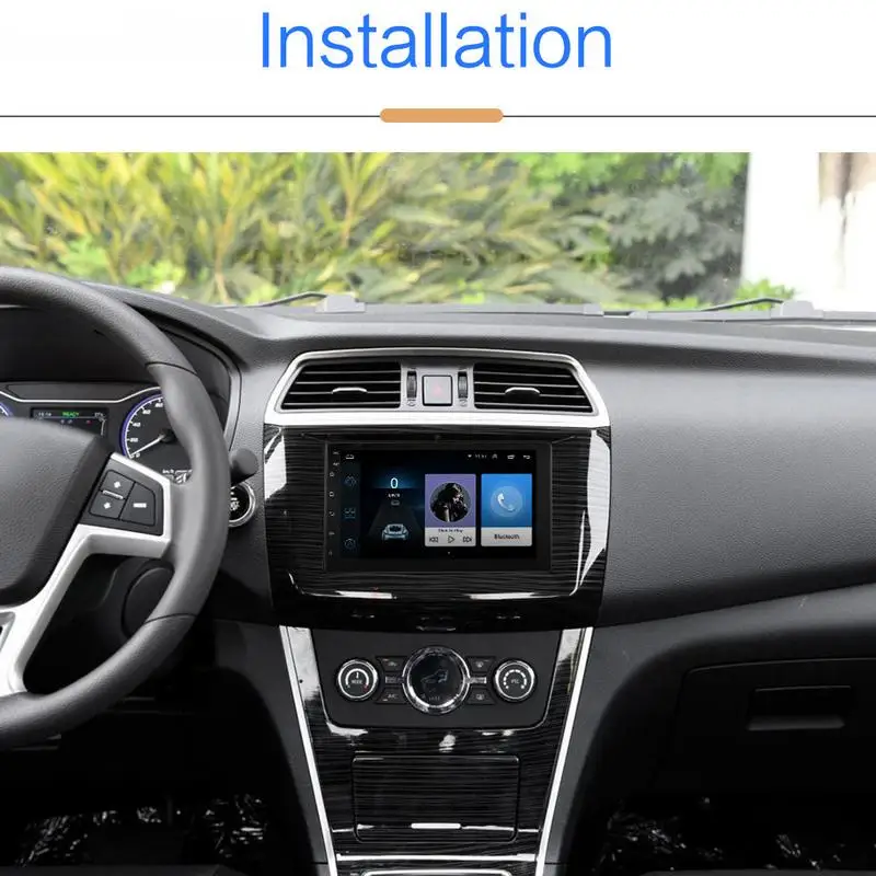 2 DIN Universal G Player For Android 8.1 16G Memory 7 Inch Touch Screen Button HD Car Bluetooth Mp5 |