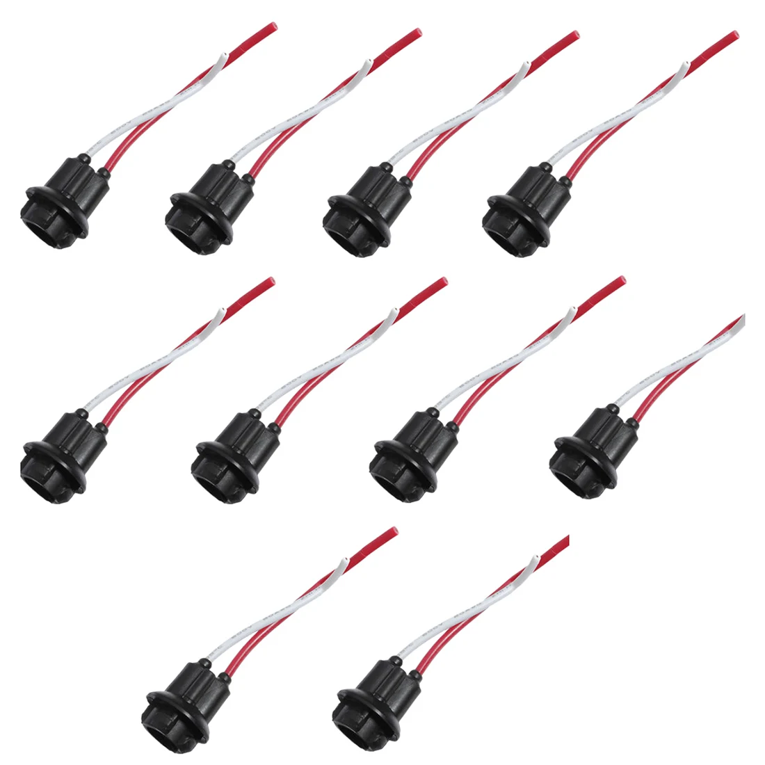 Горячая 10x лампа цоколь держатель лампы гнездо стекло розетка DIY T10 W5W 168 194