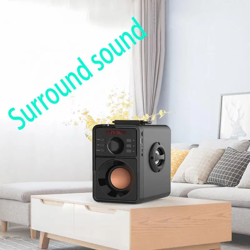 Беспроводная наружная Колонка Bluetooth Сабвуфер тяжелый бас колонка домашняя