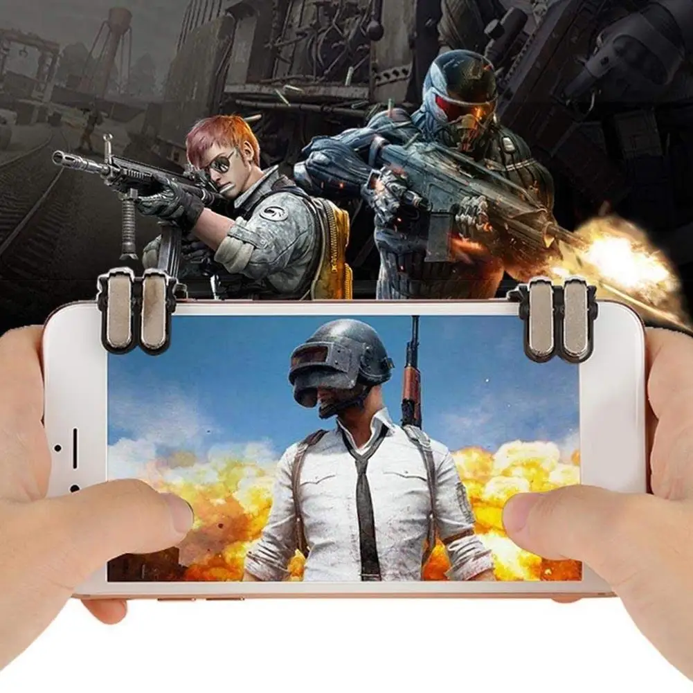 IG 1Pair W6 новая концепция шесть пальцев рычажного механизма Pubg телефона игровые