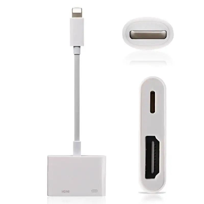 1080 P 8 контактный кабель адаптера Lightning HDMI tv AV для iPhone 6 S 7 Plus X|Кабели HDMI| |