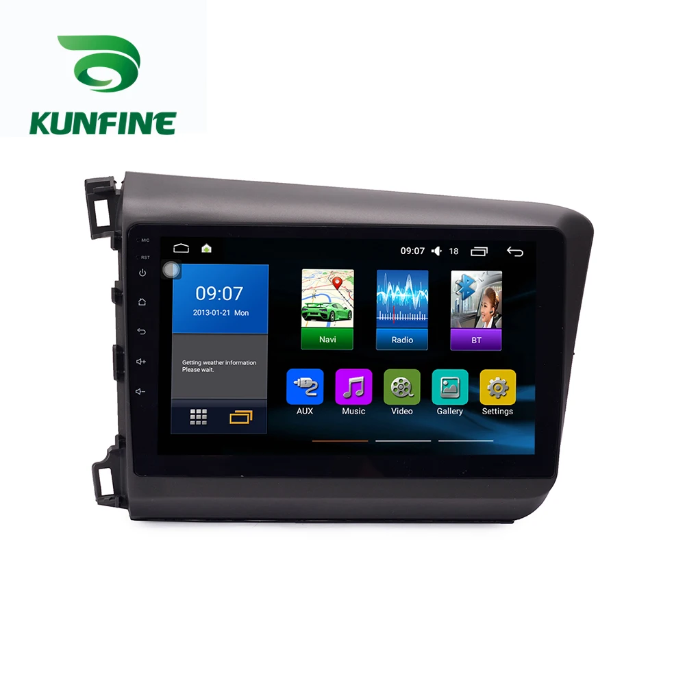 Восьмиядерный 1024*600 Android 8 1 автомобильный DVD GPS навигационный плеер Deckless стерео для