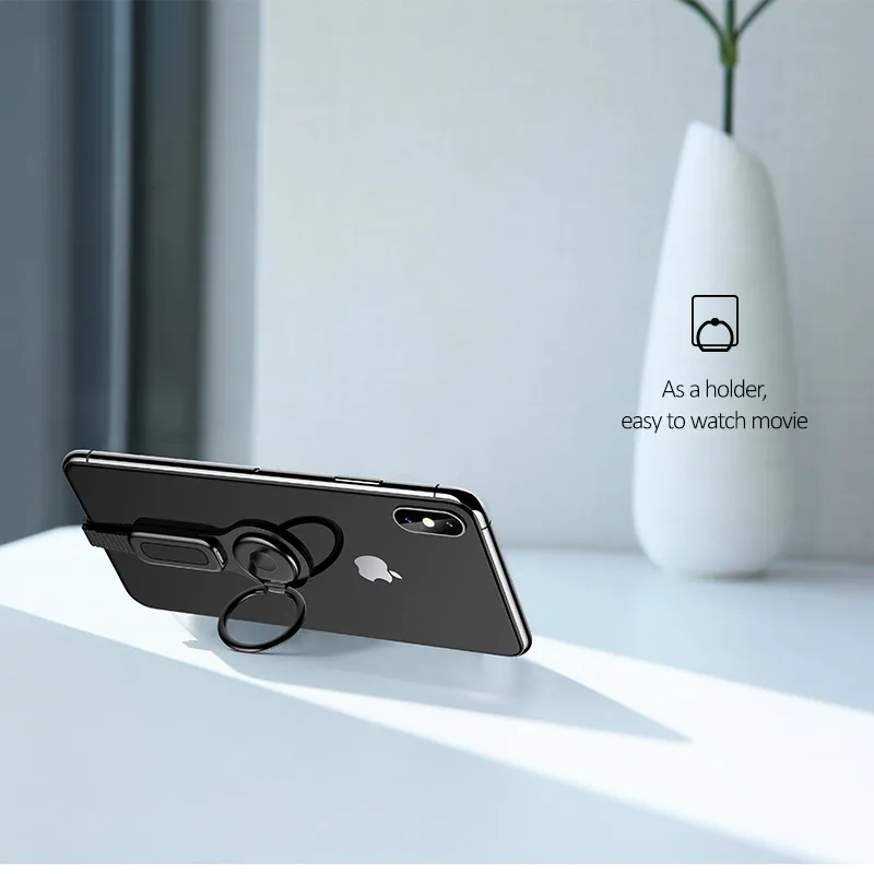 Адаптер с двойным кольцом держателем Lightning для iPhone AUX до 3 5 мм аудио зарядное
