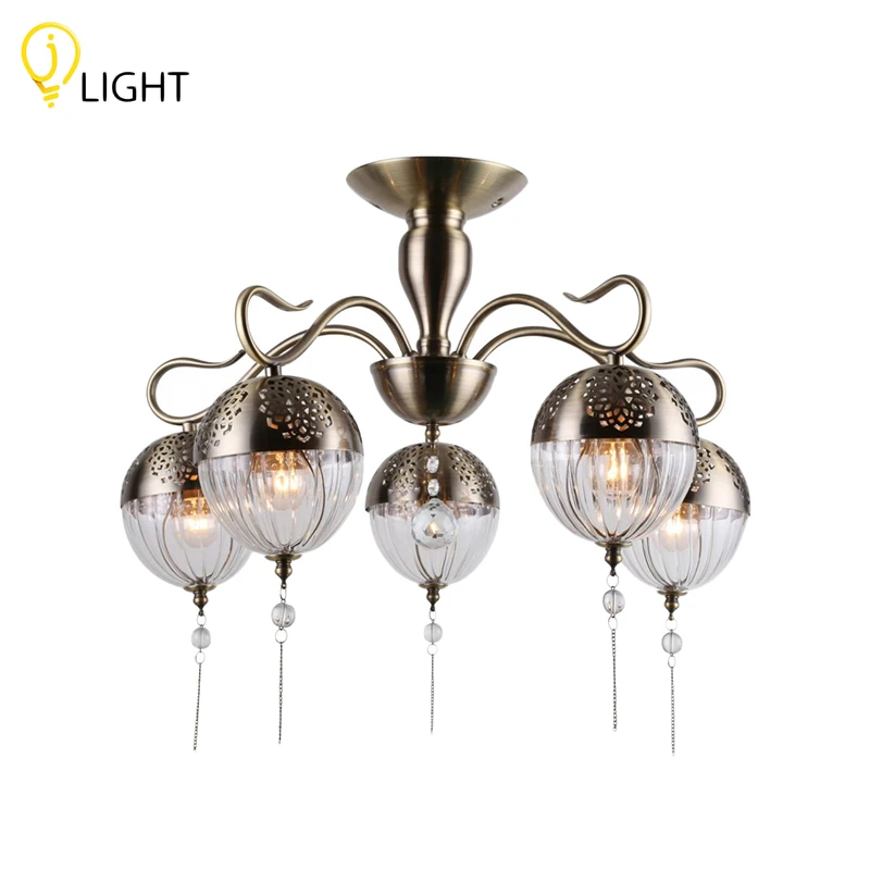 BUG Люстра J-LIGHT Amira 1107/5C бронзовый | Лампы и освещение