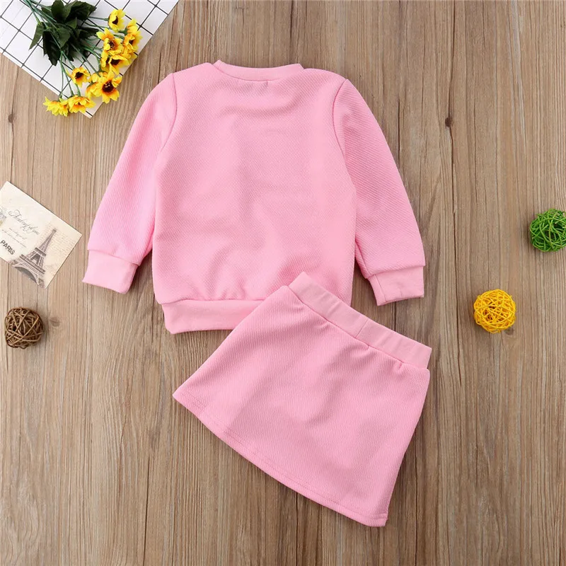 1-6 Years Baby Girl Package Hip Dress Solid Pink Blue Wine Red Casual Girls Long Sleeveless Ball Print Tops Clothes | Детская одежда и