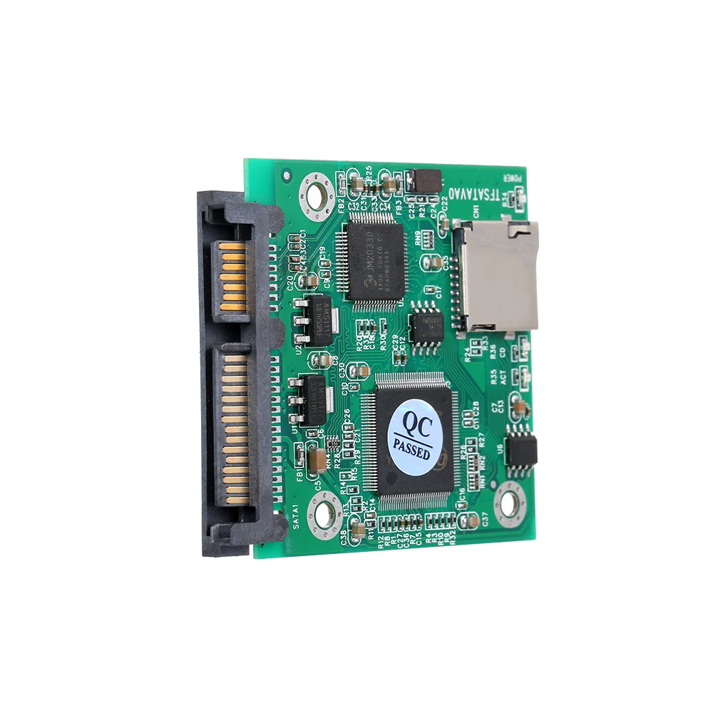100% Высокое качество SD TF карта для 22pin SATA адаптер 2 5 &quotHDD корпус карты ноутбука и