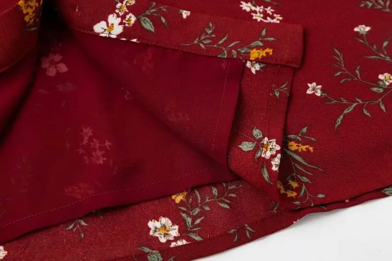 Женские летние платья 2019 Новые цветочные принты выше колена женские Vestidos |