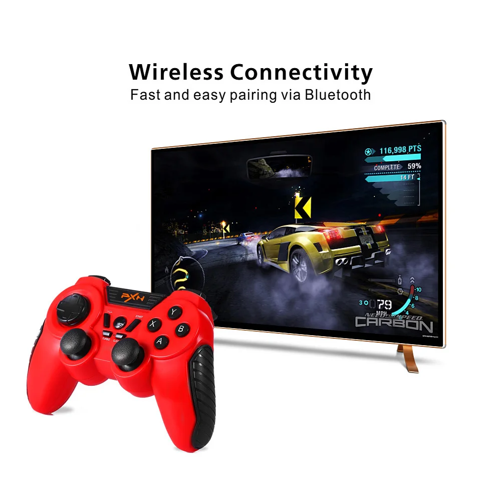 Pxn-8663 Bluetooth джойстик игровой портативный с зажимом для Android Windows