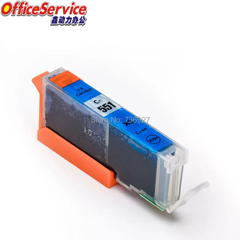 PGI 550XL CLI 551 PGI550 CLI551 совместимый чернильный картридж для Canon PIXMA MG6350 MG7150 IP8750 струйный