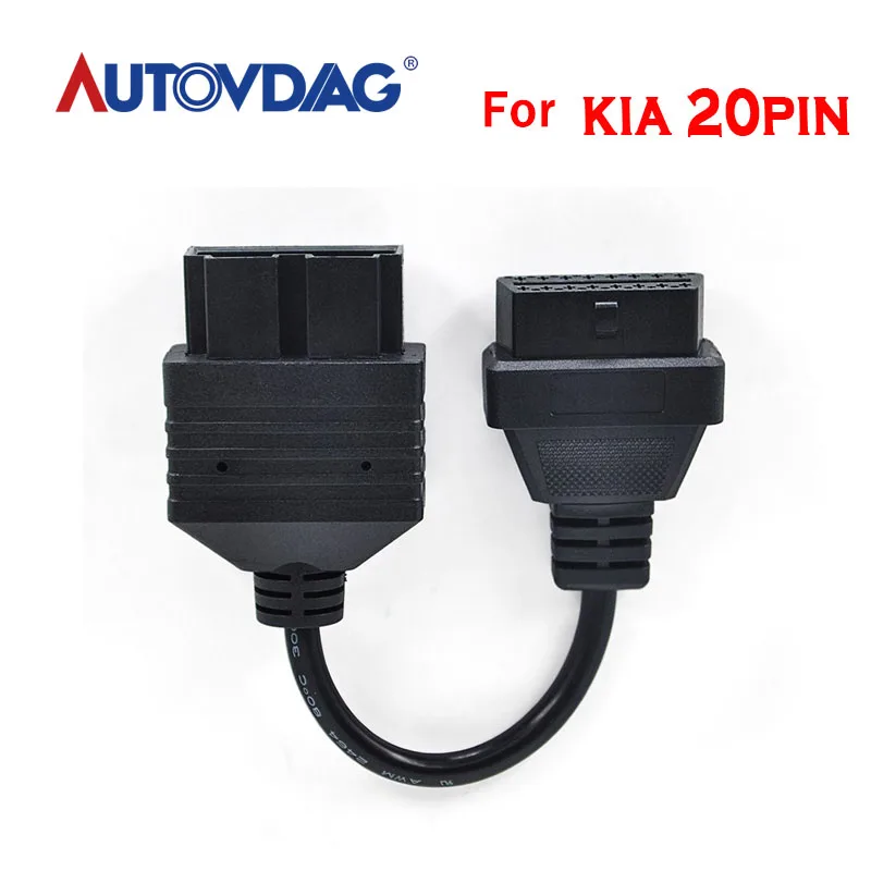 Диагностический кабель OBD1 Для KIA 20 PIN-16 PIN OBD2 для диагностики автомобиля Kia |