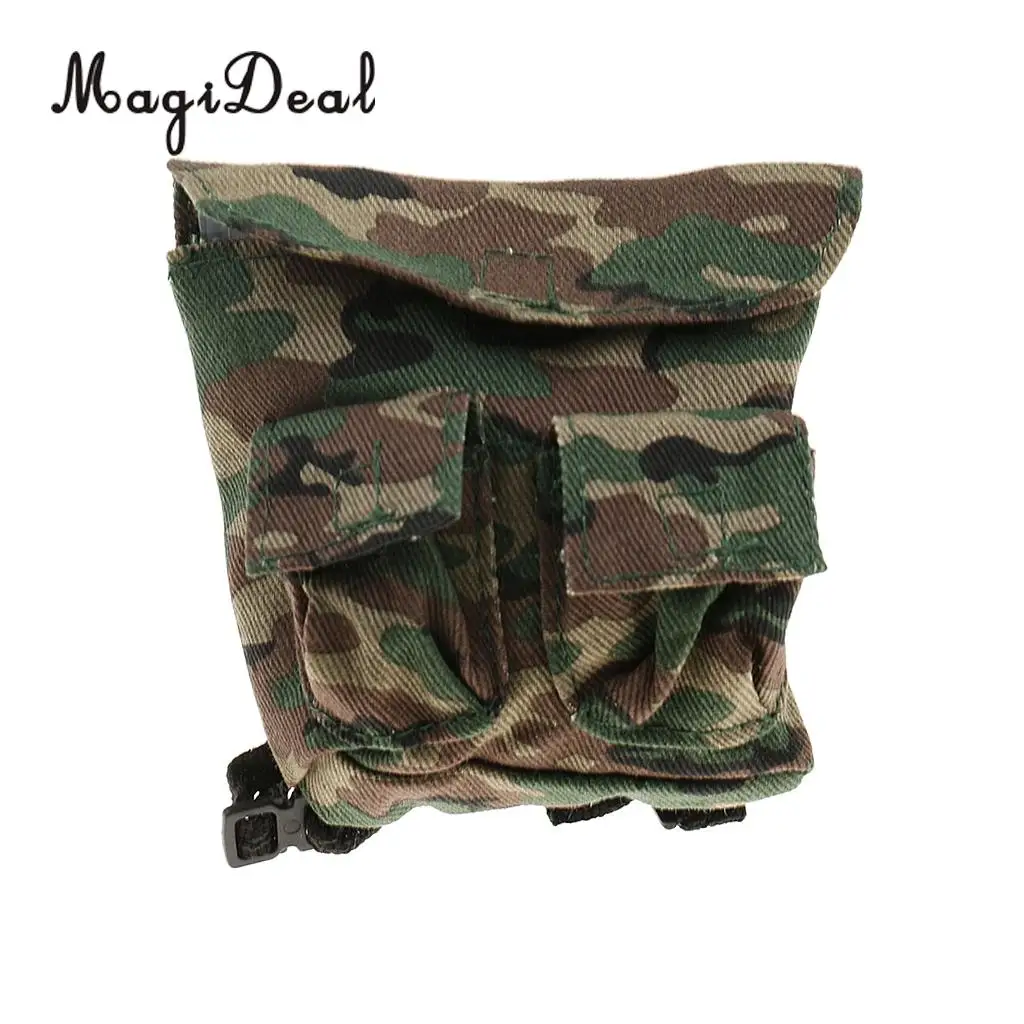 MagiDeal 1/6 масштаб солдат джунгли камуфляж рюкзак сумка на плечо модель DIY для 12