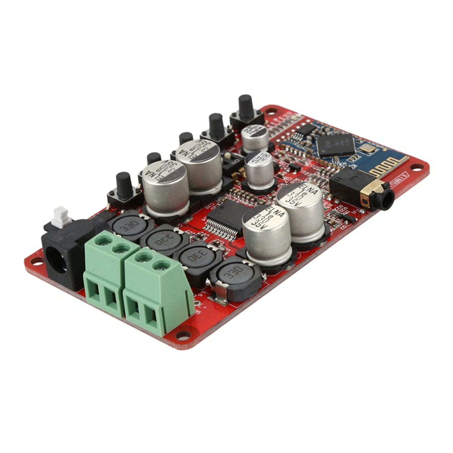 TDA7492P 50 Вт + Bluetooth 4 0 аудио приемник Цифровой усилитель доска чехол|Усилители
