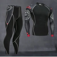 new men thermal quick compression underwear set drying men suit clothing warm men heat thermal tracksuit underwear long johns
