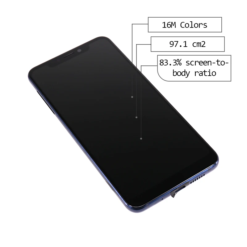 Новый оригинальный ЖК-дисплей для ZTE Axon 9 Pro + кодирующий преобразователь