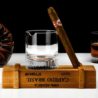pro crystal cigar holder glass puritano round wine glasses whisky usquebaugh xo cup brandy whiskey rock vidro verre wholesale