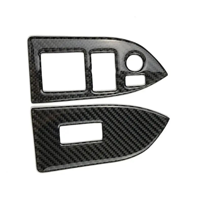 Набор из 2 автомобильных наклеек декоративных углеродного волокна прочных