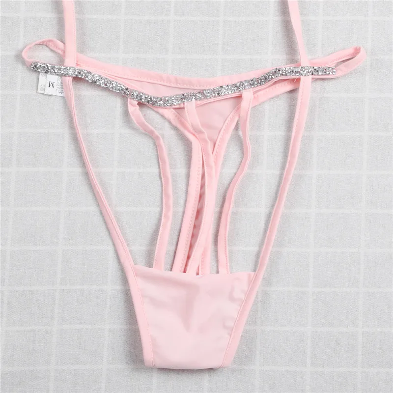 GLANE сексуальные женские горячие цельные купальный костюм пуш ап Монокини Бикини