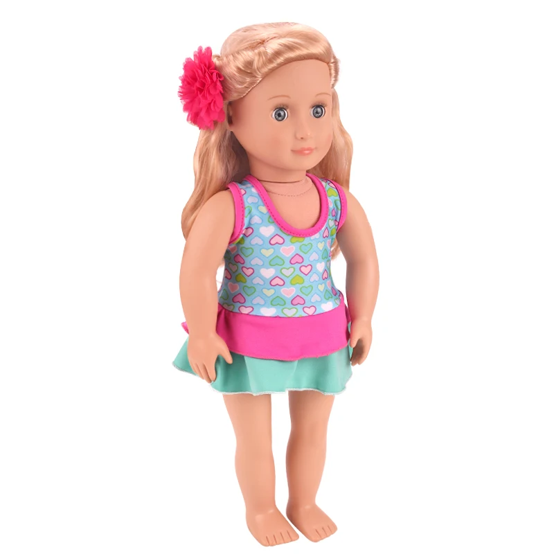 Детский купальный костюм ручной работы 18 дюймов аксессуары для детских игрушек