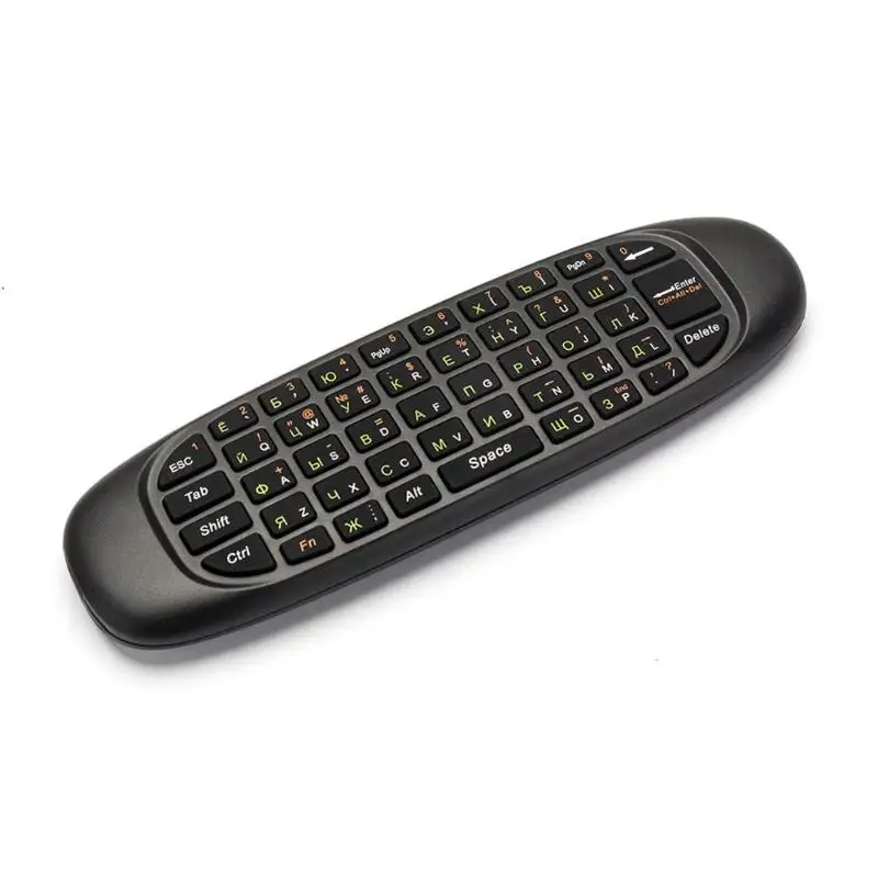 2 4 GHz G64 Fly Air Mouse русская Беспроводная клавиатура Пульт дистанционного управления