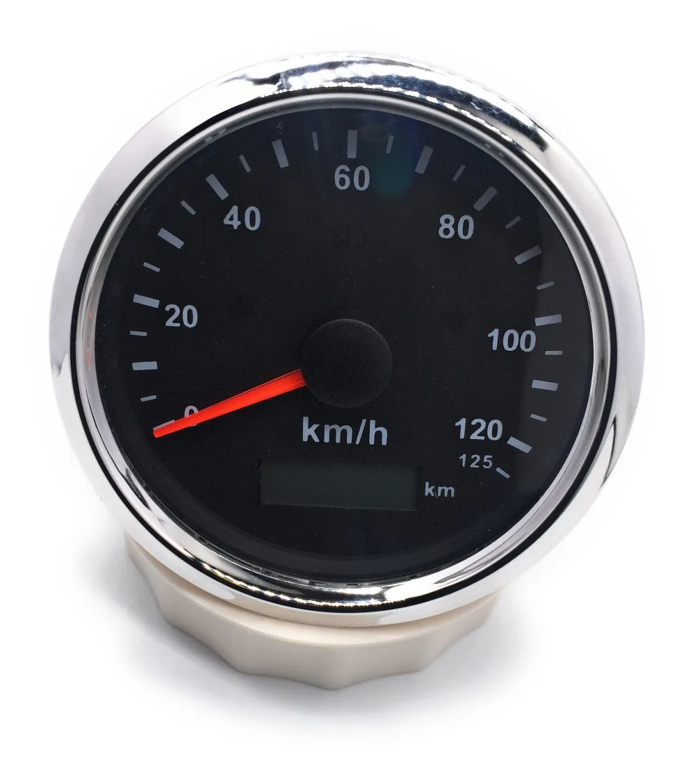 0 125 км/ч 85 мм Универсальный GPS Скорость ometer Регулируемый одометр спидометр с более