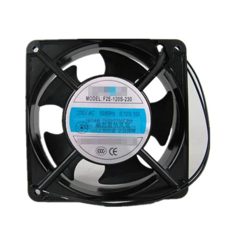 

For LEIPOVT F2E-120S-230 Cabinet axial cooling fan 230VAC 19/14W 120*38mm 2wire Processor Cooler Heatsink Fan