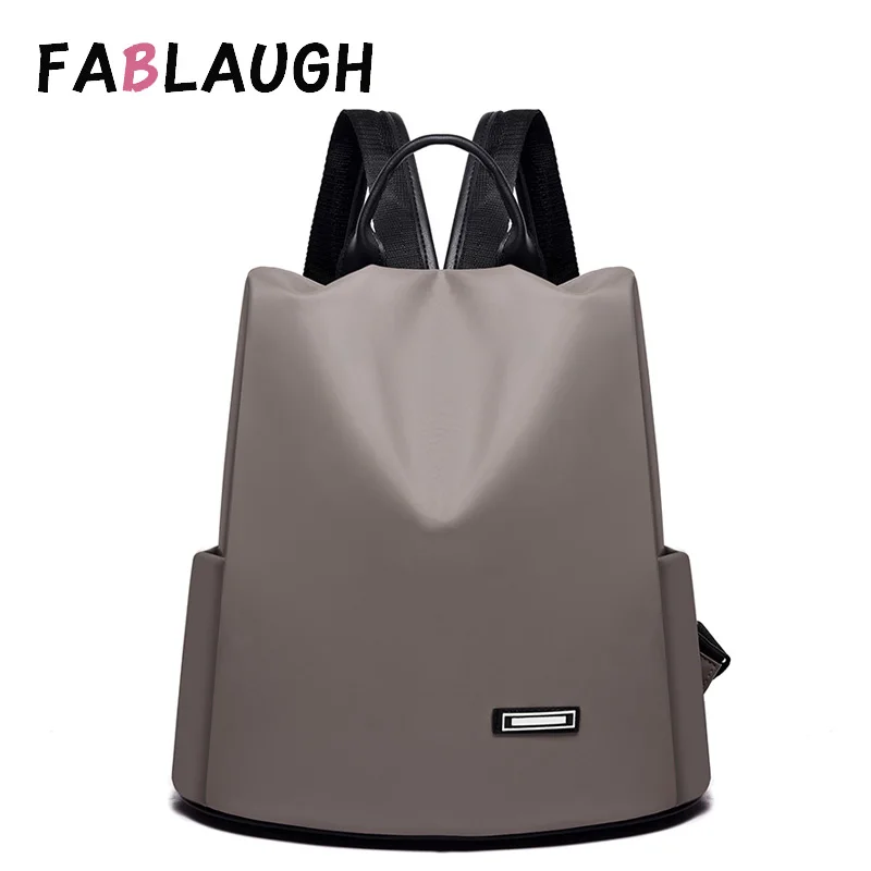 

FABLAUGH Anti-theft Design Women Backpacks Female High Quality Oxford Backpack Large Capacity Shoulder Bag Girls Travel Backpack