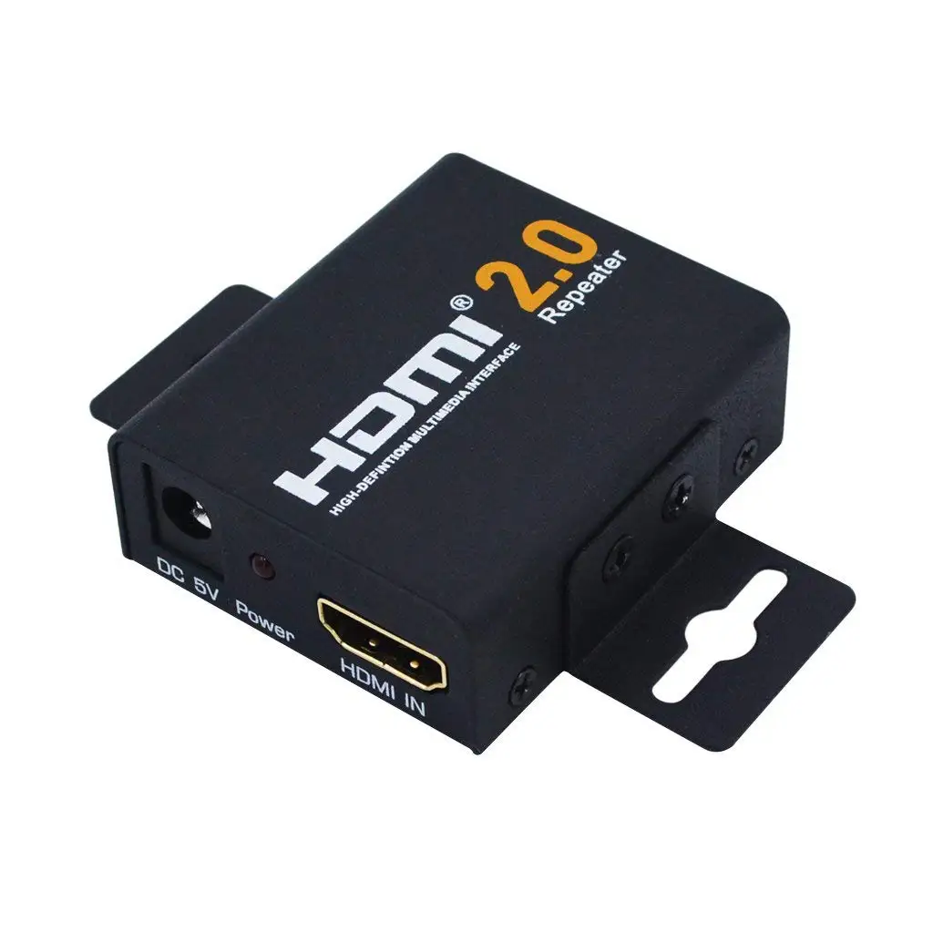 HD 2160P 3D 4K HDMI 2 0 сплиттер ретранслятор расширитель усилитель HDTV металлический