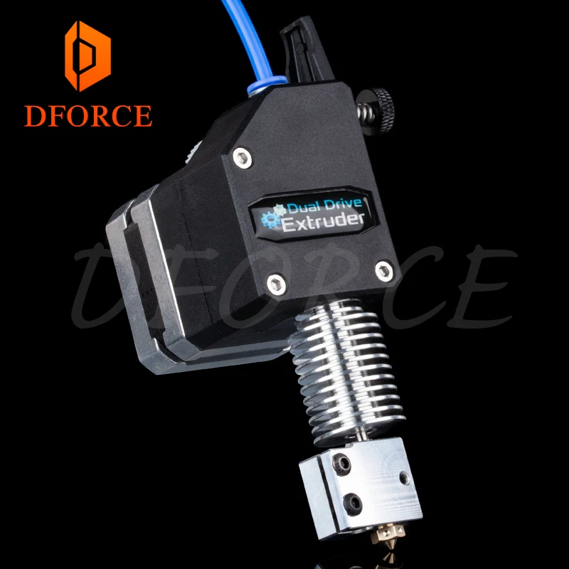 DFORCE BMG экструдер вулкан HOTEND MK8 Боуден экструдер двойной привод экструдер для 3d принтера высокая производительность для I3 printe