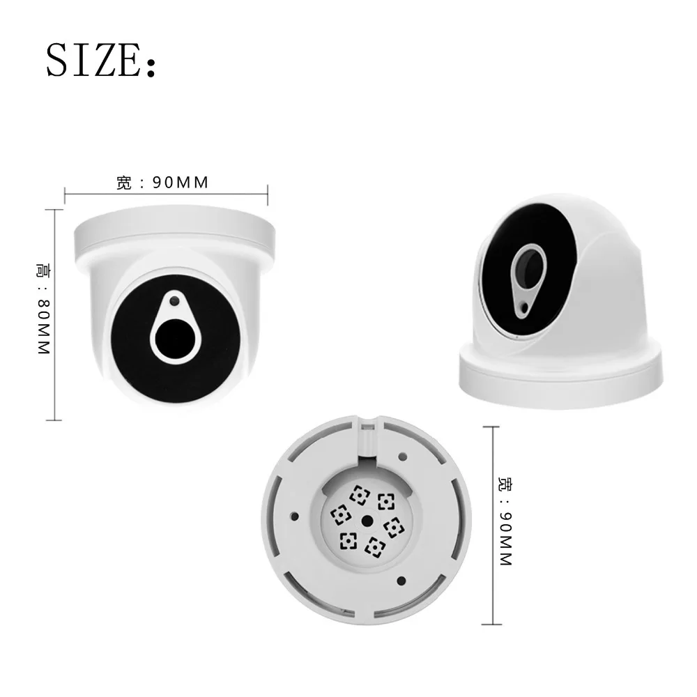 

YiiSPO 1080P IP Camera HD 2.0MP 3MP 4MP poe indoor IR CUT Night Vision XMeye P2P CCTV security camera ONVIF phone view