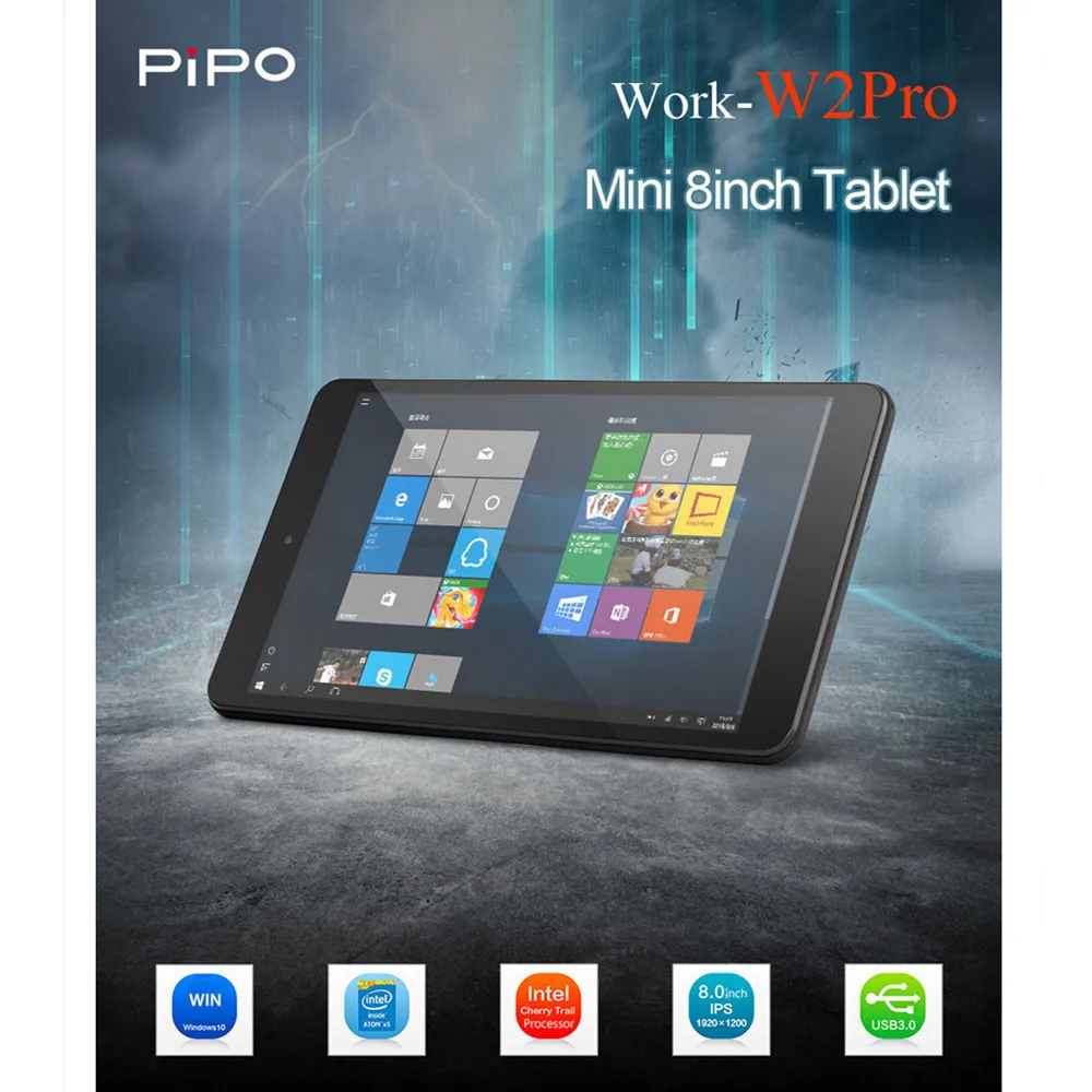 Pipo W2PRO планшетный ПК 8 дюймов Windows 10 Android 5 1 планшеты Intel Cherry Trail Z8350 четырехъядерный
