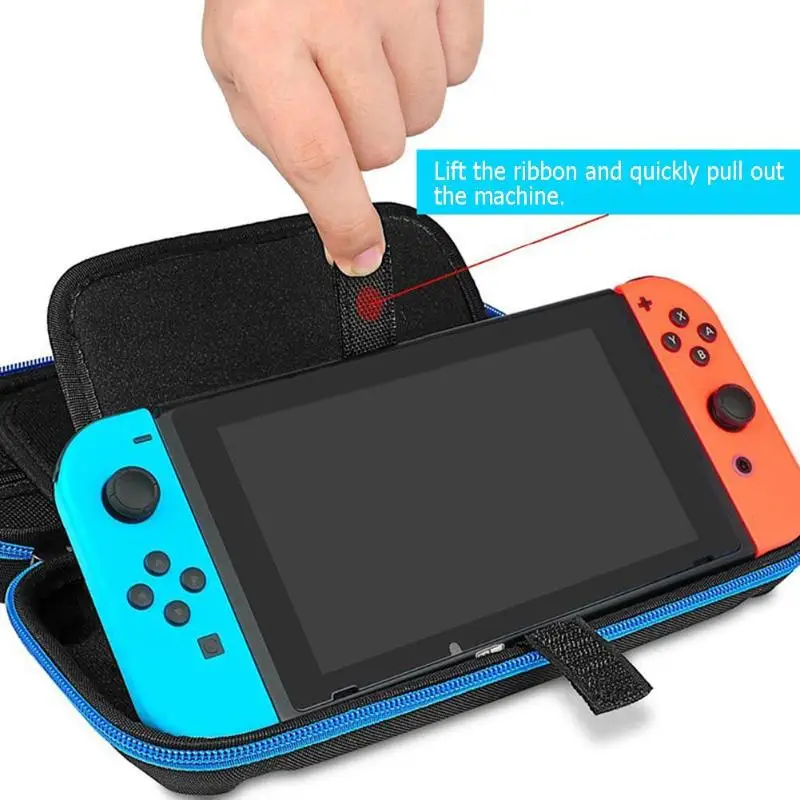 Портативный жесткий чехол для Nintendo Switch водостойкий Eva сумка хранения Nitendo Ns