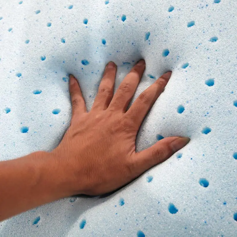 

10" Two Layers Memory Foam Mattress Traditional Firm High Softness Cotton Bedroom Mattress With 2 Pillows (Full Size)