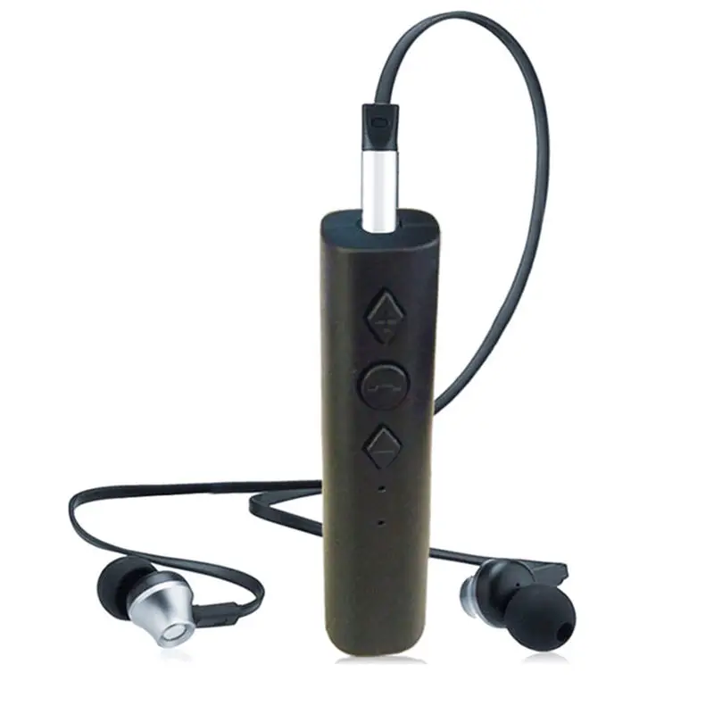 Беспроводной Bluetooth аудио приемник 3 5 мм Джек автомобильный комплект громкой