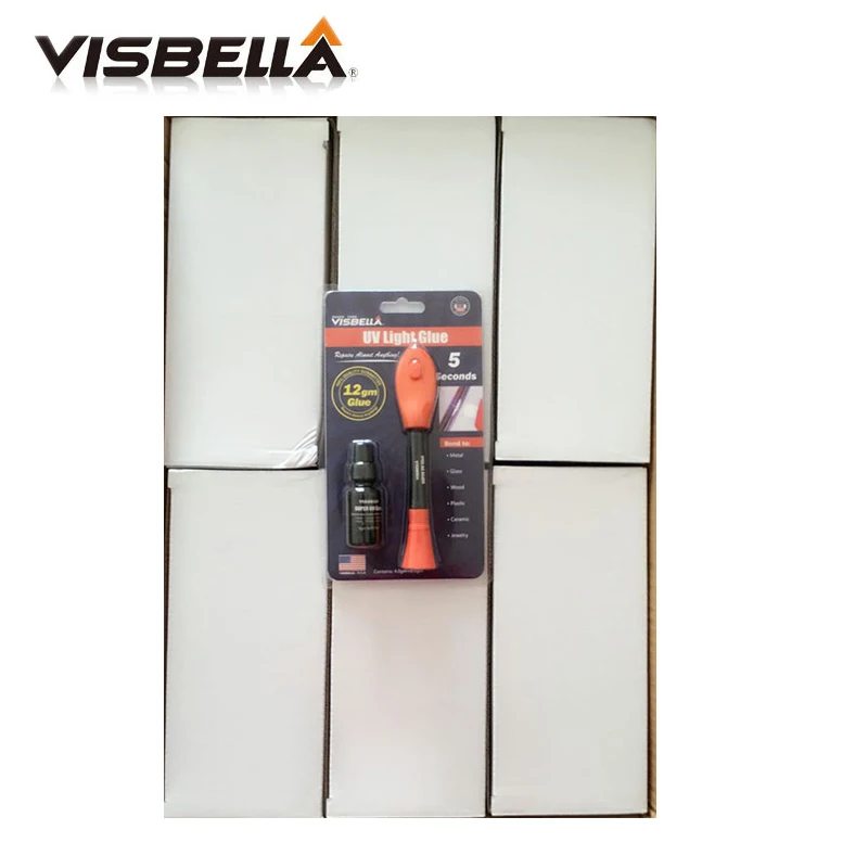 8 шт./кор. Visbella 5 Second Fix УФ свет трава клеящий карандаш ремонт ручные инструменты