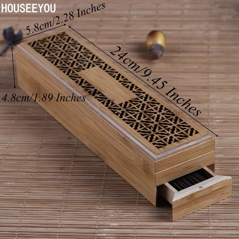 Бамбуковая палочка из ладана держатель для благовоний с выдвижным ящиком Joss-stick