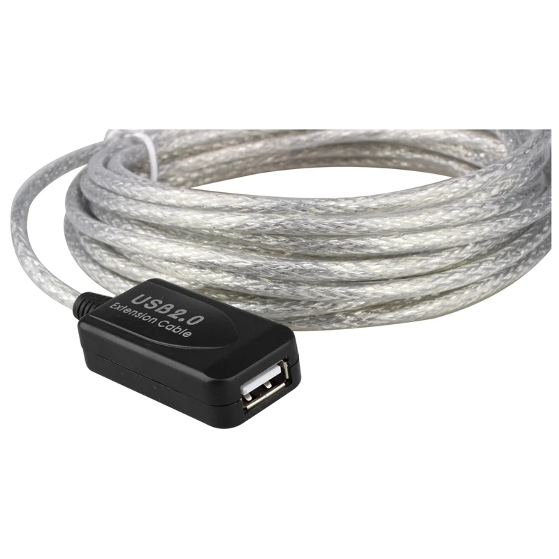 5 м USB 2 0 Активный ретранслятор кабель удлинитель увеличивает длину кабеля