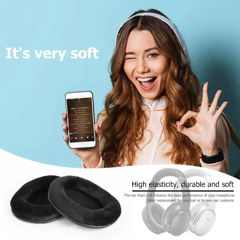 ALLOYSEED 1 пара Замена подушечки для наушников Earpad Audio-Technica ATH-M50 наушники |
