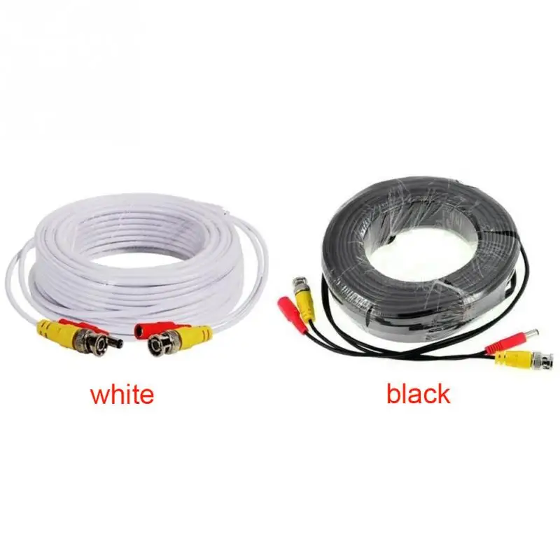 New CCTV Camera Accessories BNC Power Video Siamese Cable for Surveillance DVR Kit Length 1m 5m 10m 20m 30m