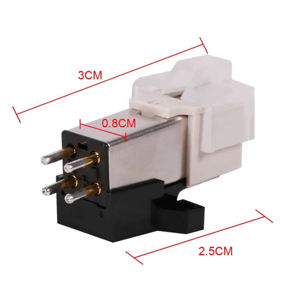 Магнитный картридж стилус Алюминий LP Виниловый проигрыватель игла для пластинок