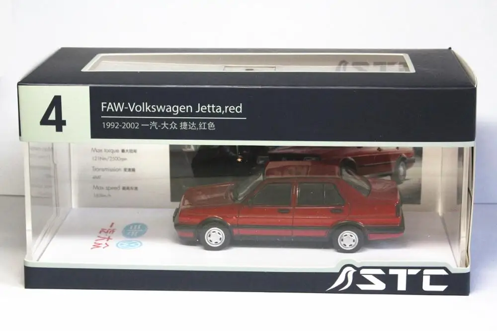 Модель Volkswagen Jetta classic литая красная Новинка 1/43 |