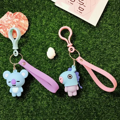 Indusleaves Новый BTS пуленепробиваемый Молодежный Лига вокруг Bt21 ключ пряжки Плакаты