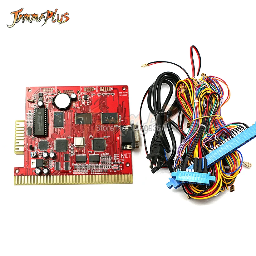 10 комплектов покерных игр 7X слот игровая доска красная 7 в 1 PCB игры с 36Pin + 10pin